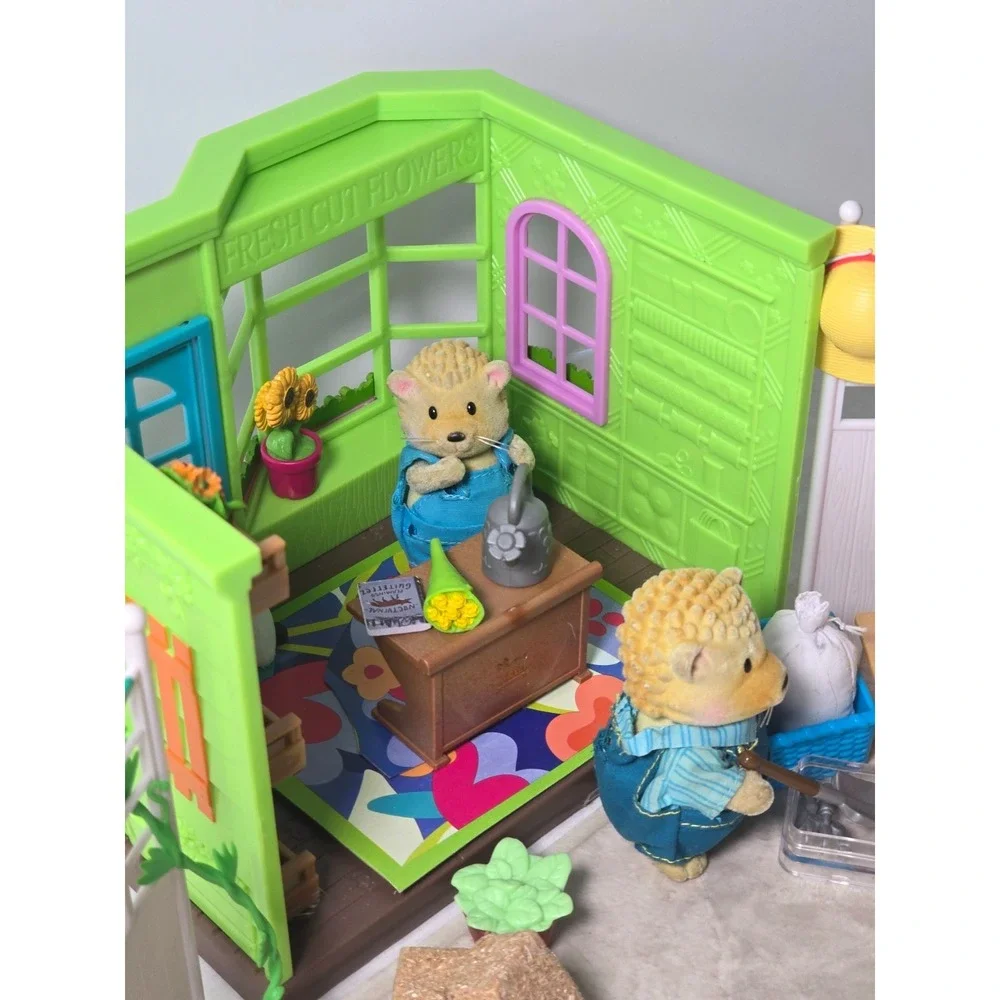 Li'l Woodzeez-Li'l Petals Flower Shop Playset Accessories Critters Sheeps Set